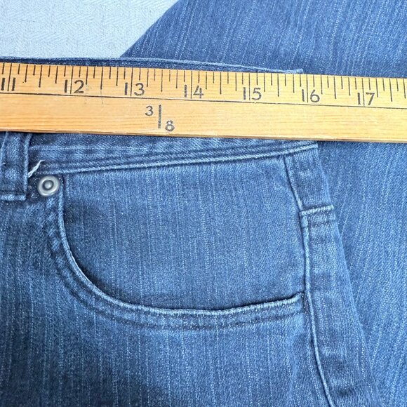 Talbots Womens Size 10 Blue Stretch Denim Straight-Leg Jeans - Picture 5 of 8